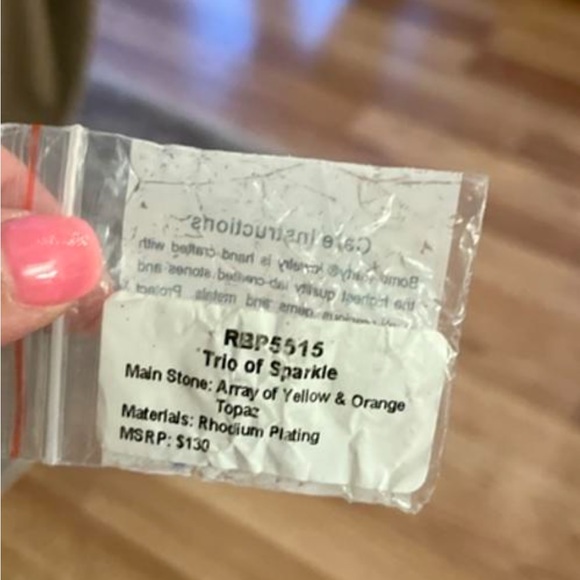 Trio of Sparkle Bomb party OG ring - Picture 2 of 2